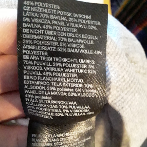 H&M Divided Womens Small CropTop Crewneck Sweater with Manhattan New York City - Picture 14 of 14